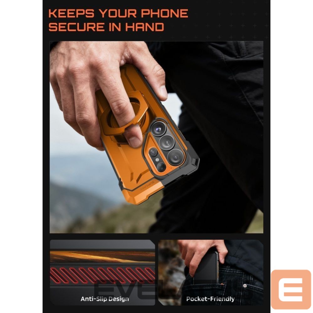 Other goods Supcase Supcase UB Grip Mag MagSafe Case for Samsung Galaxy S26 Ultra - Orange and Black