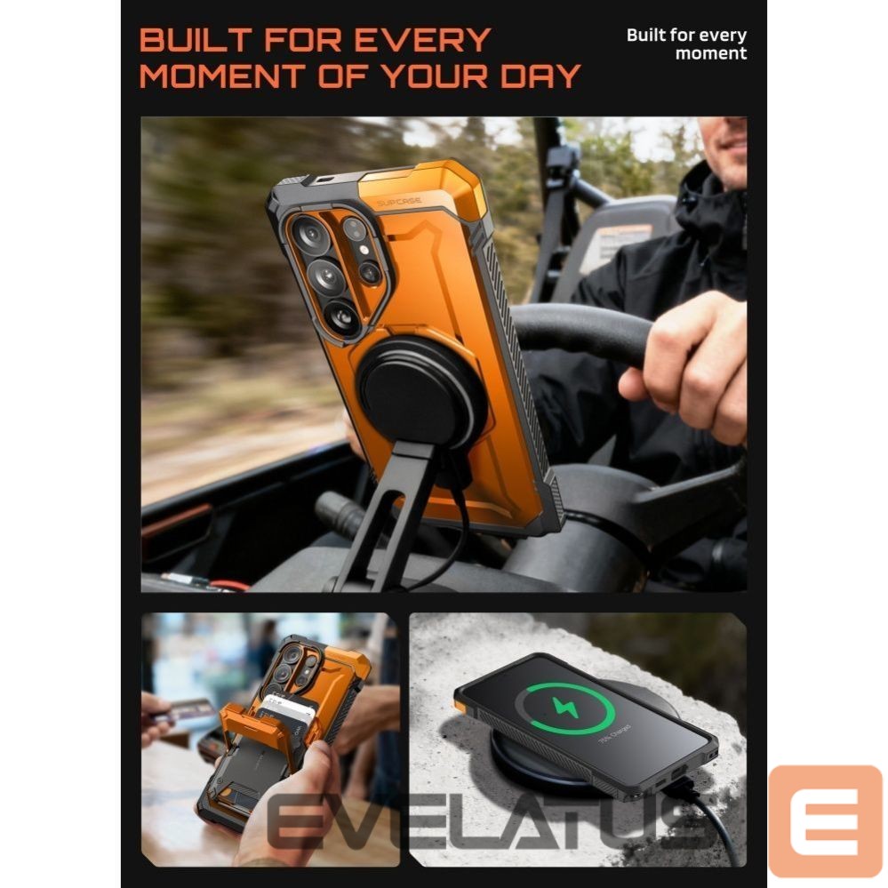 Other goods Supcase Supcase UB Grip Mag MagSafe Case for Samsung Galaxy S26 Ultra - Orange and Black
