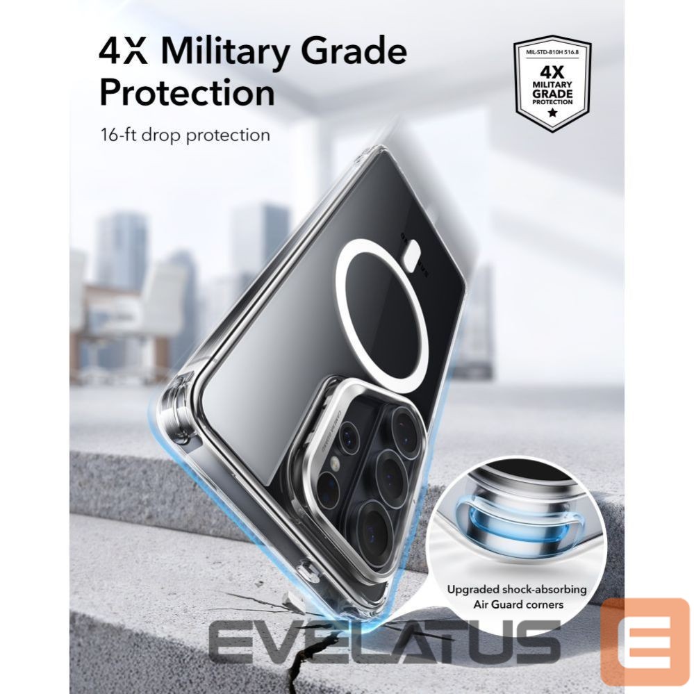 Other goods ESR ESR Classic Hybrid Kickstand MagSafe Case for Samsung Galaxy S26 Ultra - Clear