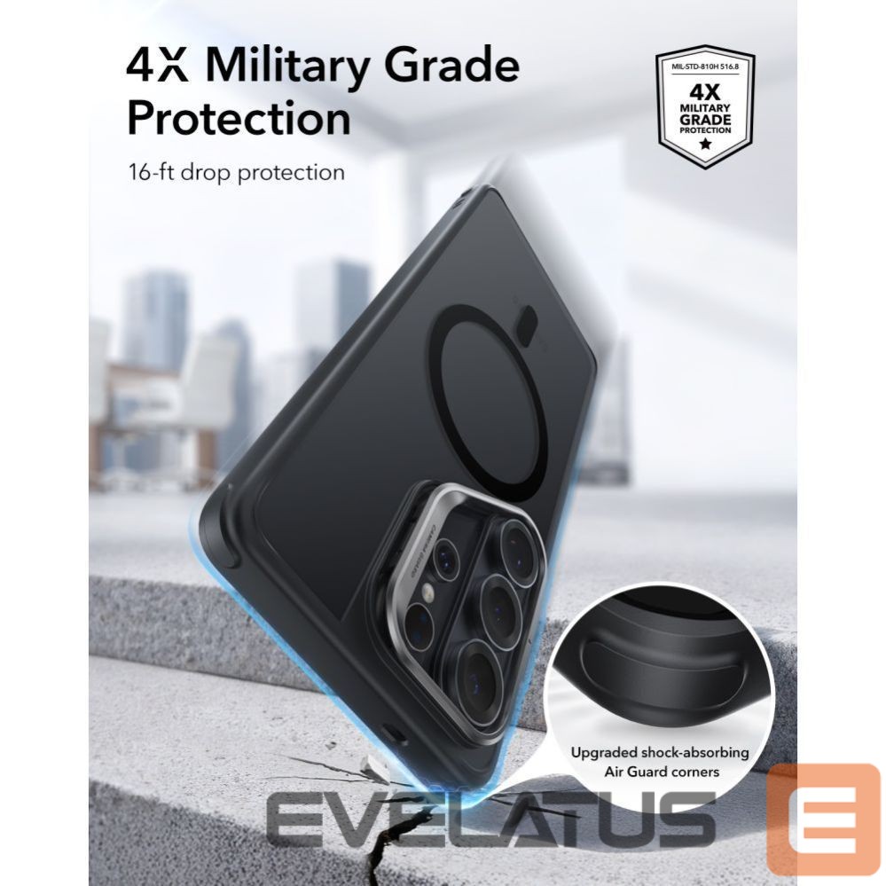 Other goods ESR ESR Classic Hybrid Kickstand MagSafe Case for Samsung Galaxy S26 Ultra - Black