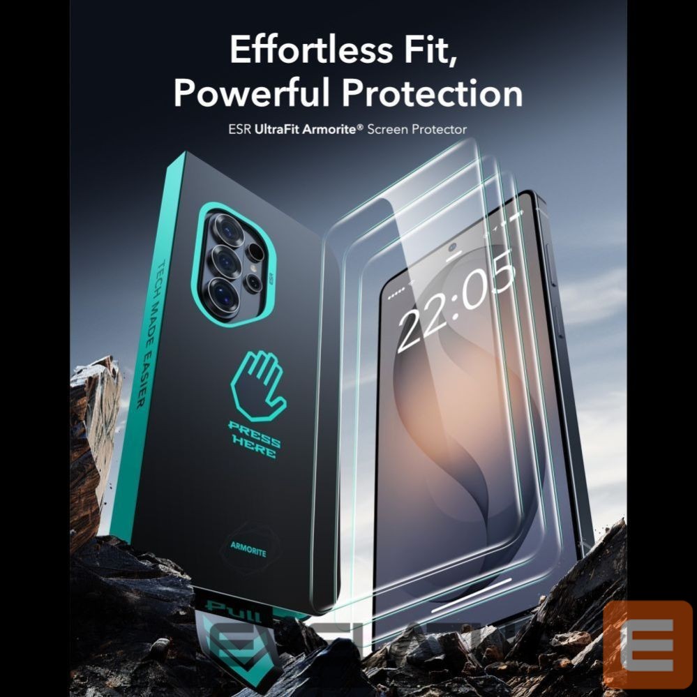 Other goods ESR ESR UltraFit Armorite 2-Pack Tempered Glass for Samsung Galaxy S26 Ultra