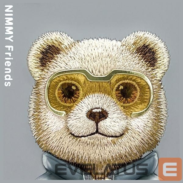 Other goods Nimmy Nimmy Cool&Cute 2.0 Bear Case for iPhone 15 Pro Max - Gray