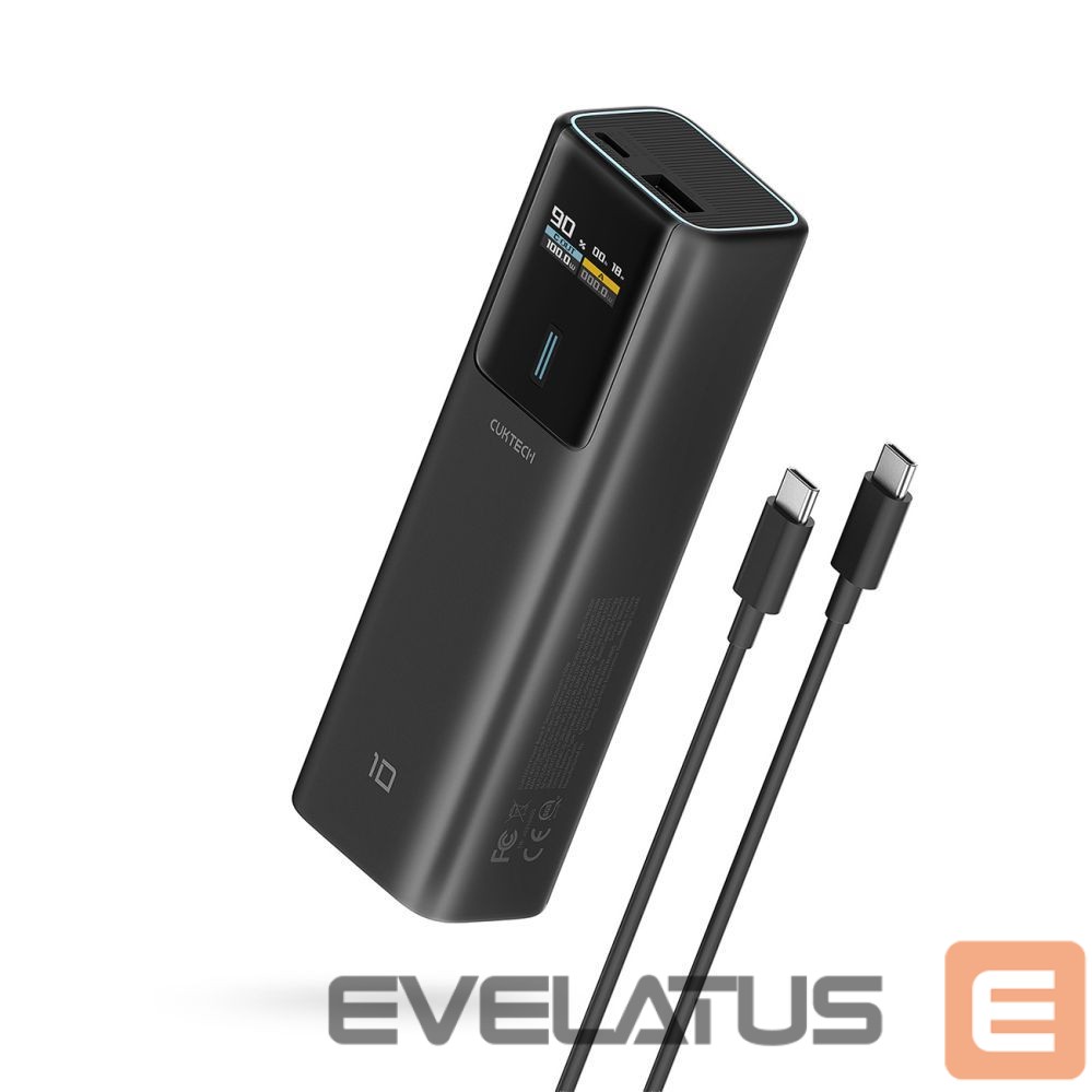 Power bank Cuktech Powerbank Cuktech CKPB100PGLBL 150W 10000mAh USB-C USB-A - black