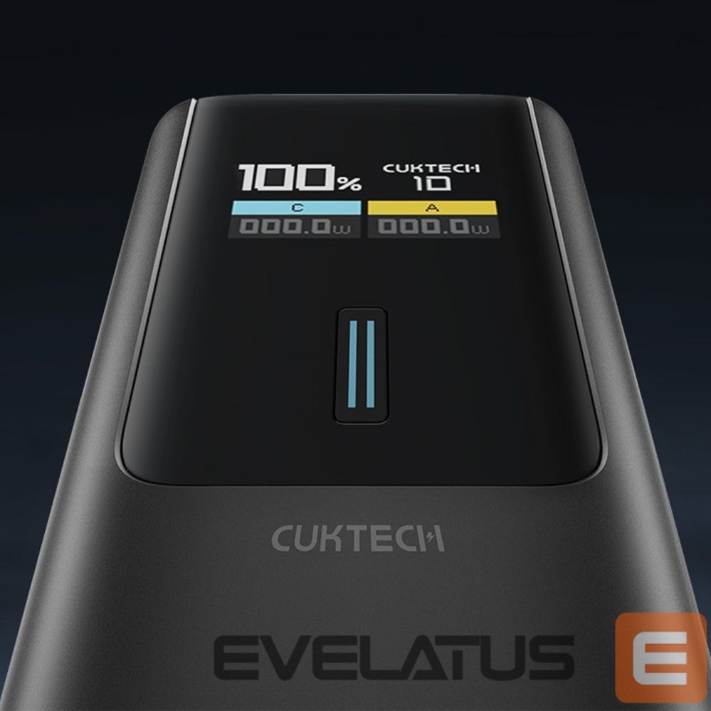 Power bank Cuktech Powerbank Cuktech CKPB100PGLBL 150W 10000mAh USB-C USB-A - black
