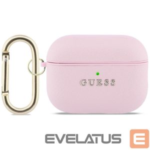 Other goods Guess  Guess Grained Classic Logo Case for AirPods Pro 3 - Pink 