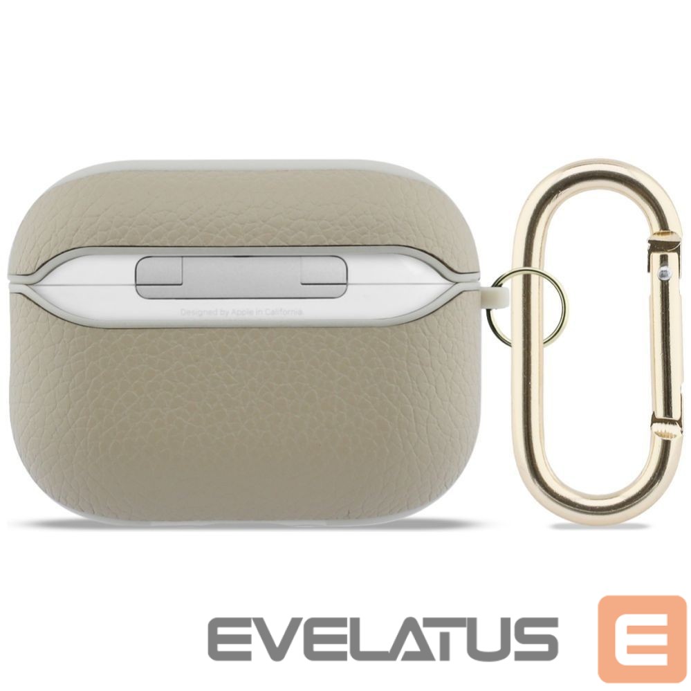 Other goods Guess Guess Grained Classic Logo Hook case for AirPods Pro 3 - gold