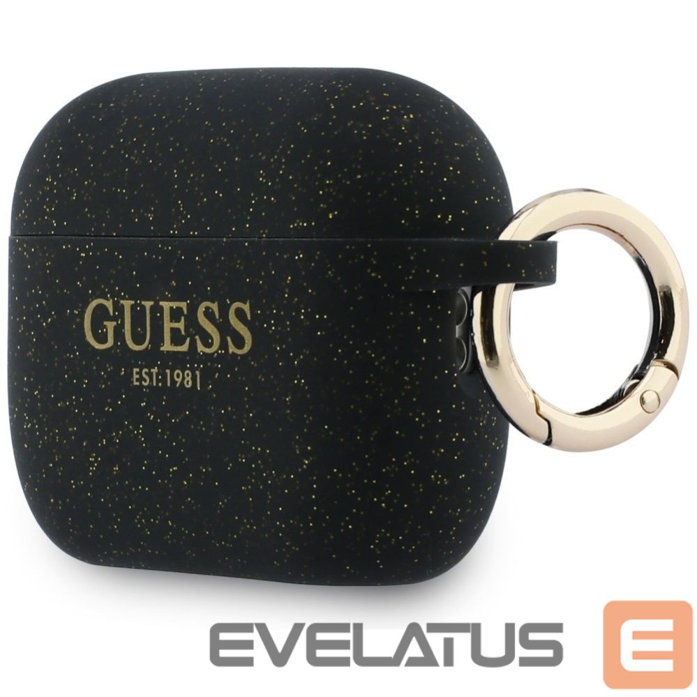 Other goods Guess Guess Silicone Glitter Ring Case for AirPods Pro 3 - Black