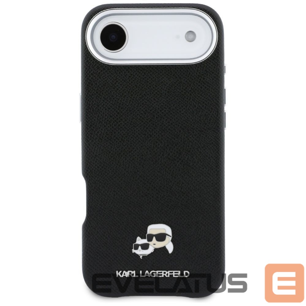 Other goods Karl Lagerfeld Karl Lagerfeld Karl & Choupette Head Pins Saffiano MagSafe Case for iPhone Air - Black