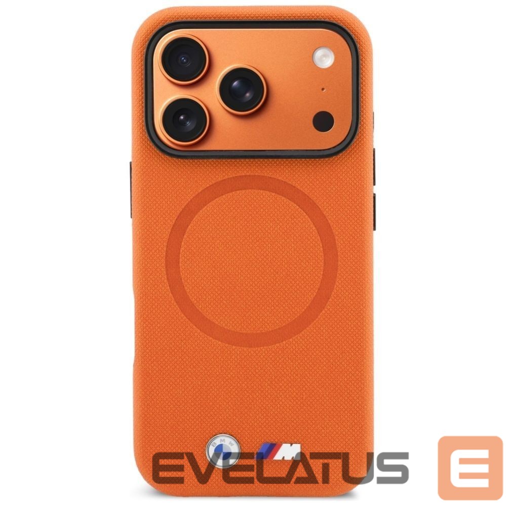 Other goods BMW BMW M FW Metal Logo MagSafe Case for iPhone 17 Pro - Orange