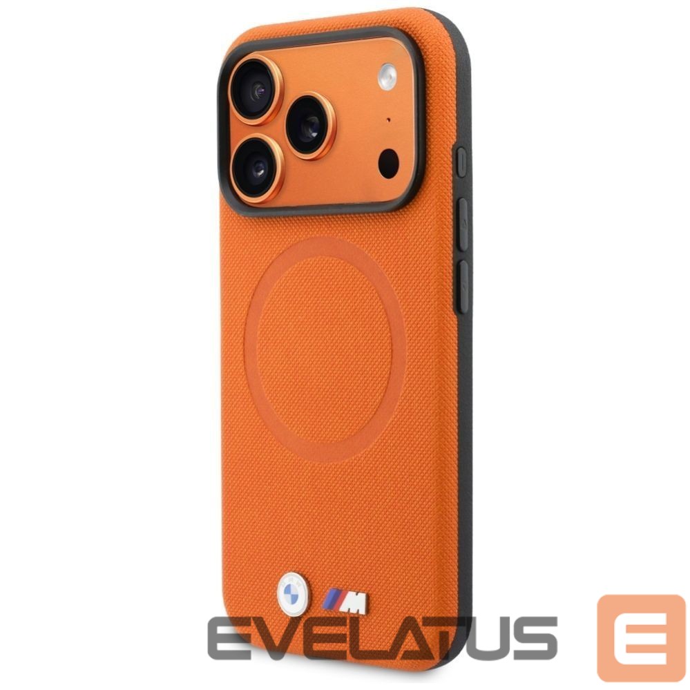 Other goods BMW BMW M FW Metal Logo MagSafe Case for iPhone 17 Pro - Orange