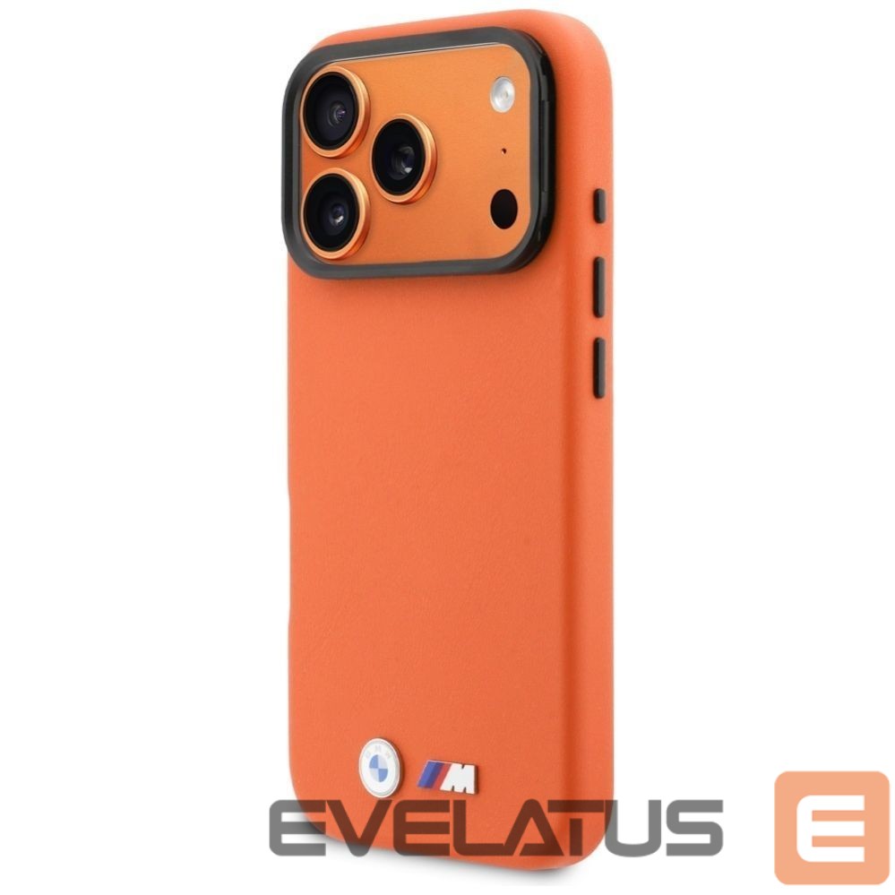 Other goods BMW BMW M Metal Logo MagSafe Case for iPhone 17 Pro - Orange