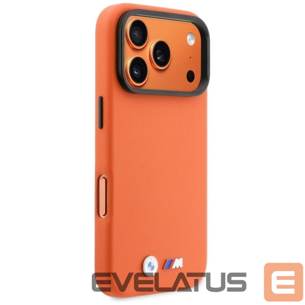 Other goods BMW BMW M Metal Logo MagSafe Case for iPhone 17 Pro - Orange