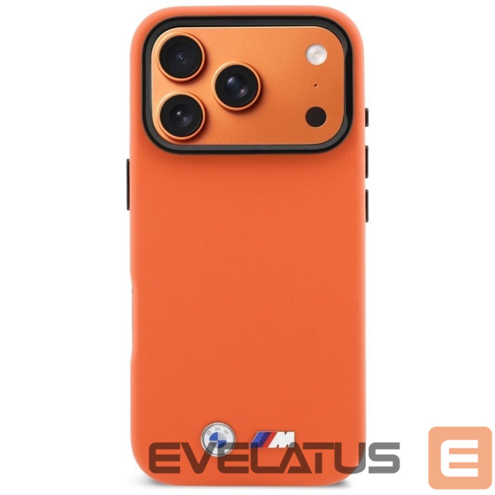 Other goods BMW BMW M Metal Logo MagSafe Case for iPhone 17 Pro - Orange
