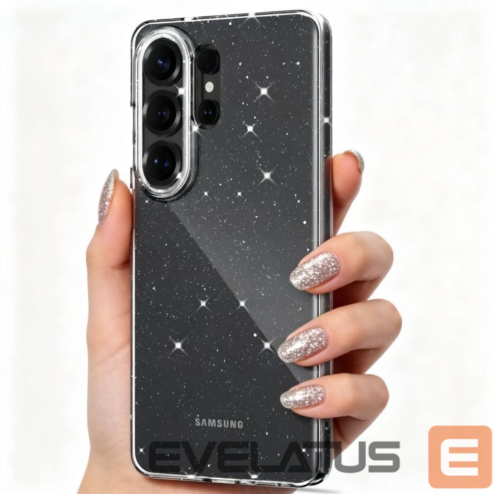 Other goods Tech-Protect Tech-Protect FlexAir Case for Samsung Galaxy S26 Ultra - Clear and Glitter