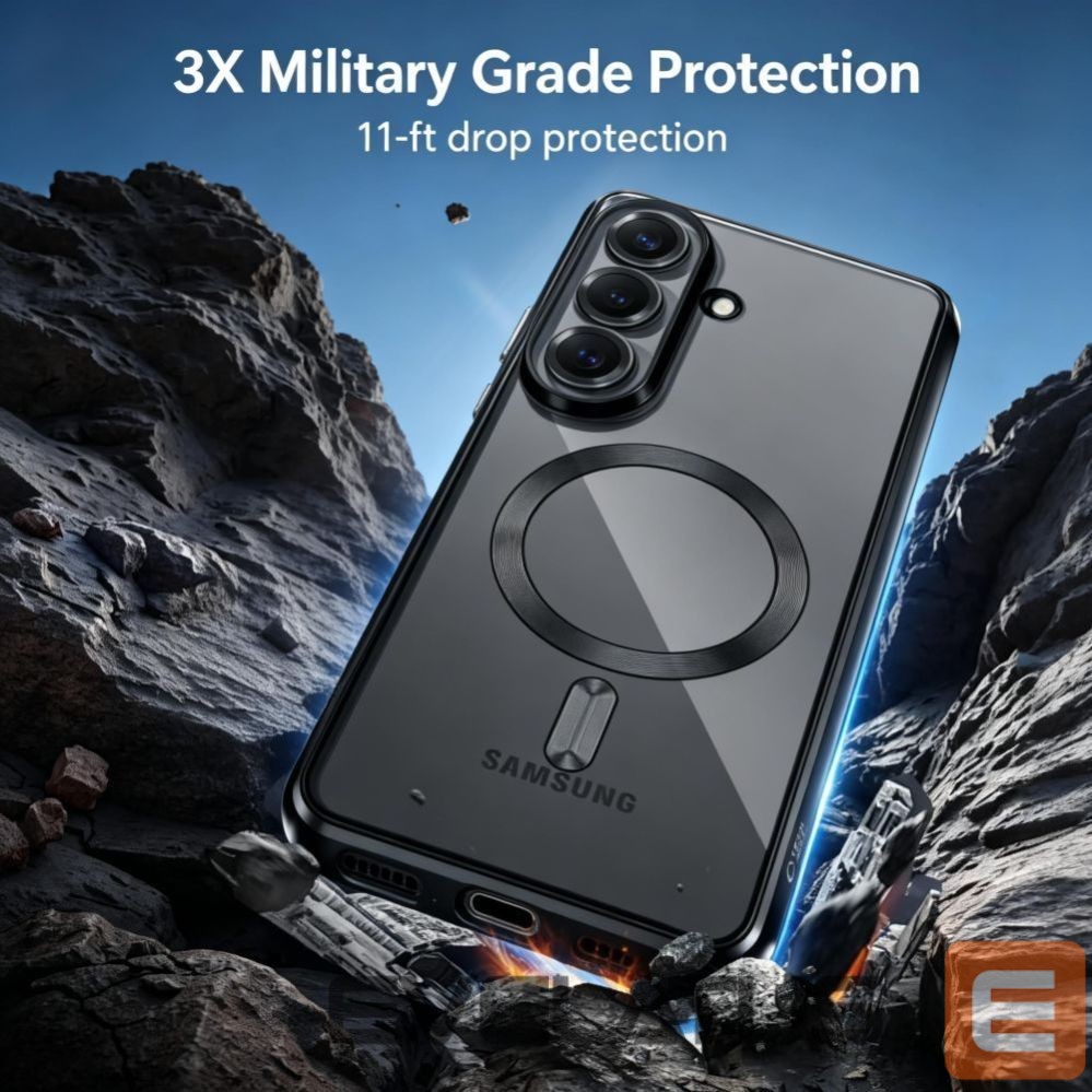 Other goods Tech-Protect Tech-Protect MagFlex Case for Samsung Galaxy S26 - Transparent Black