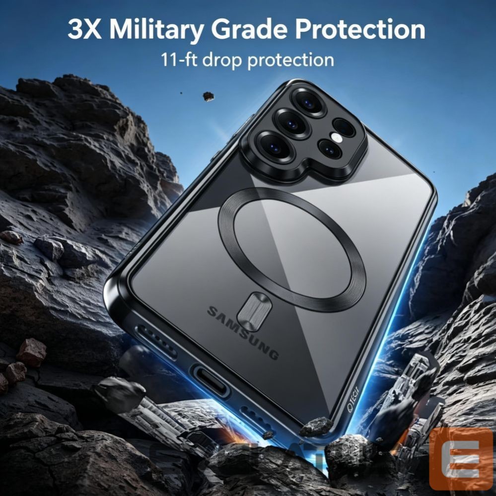 Other goods Tech-Protect Tech-Protect MagFlex Case for Samsung Galaxy S26 Ultra - Clear Black