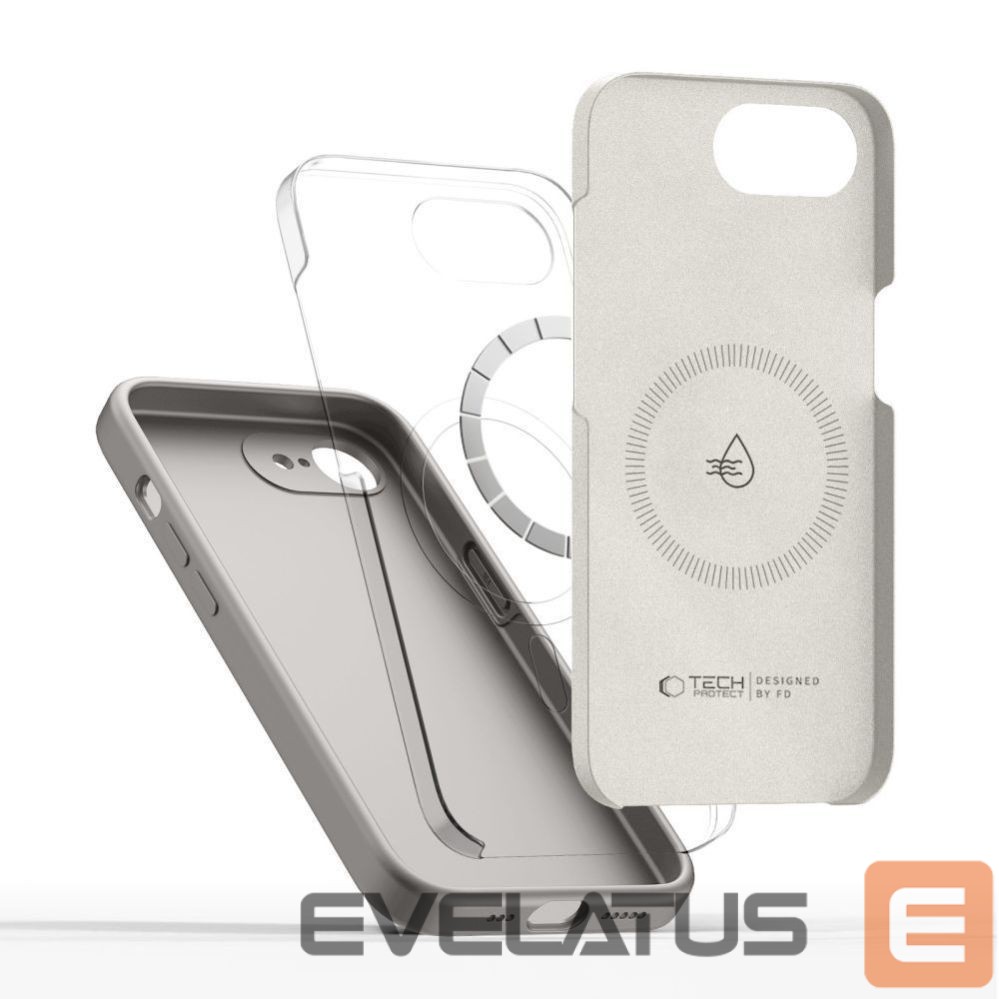 Other goods Tech-Protect Tech-Protect Silicone MagSafe Case for iPhone 16E / 17E - Gray