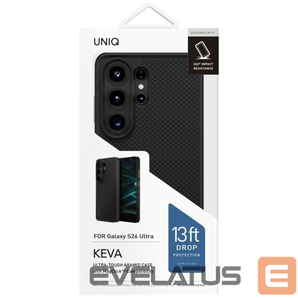 Other goods UNIQ Uniq Keva Case for Samsung Galaxy S26 Ultra Magclick Charging - Black