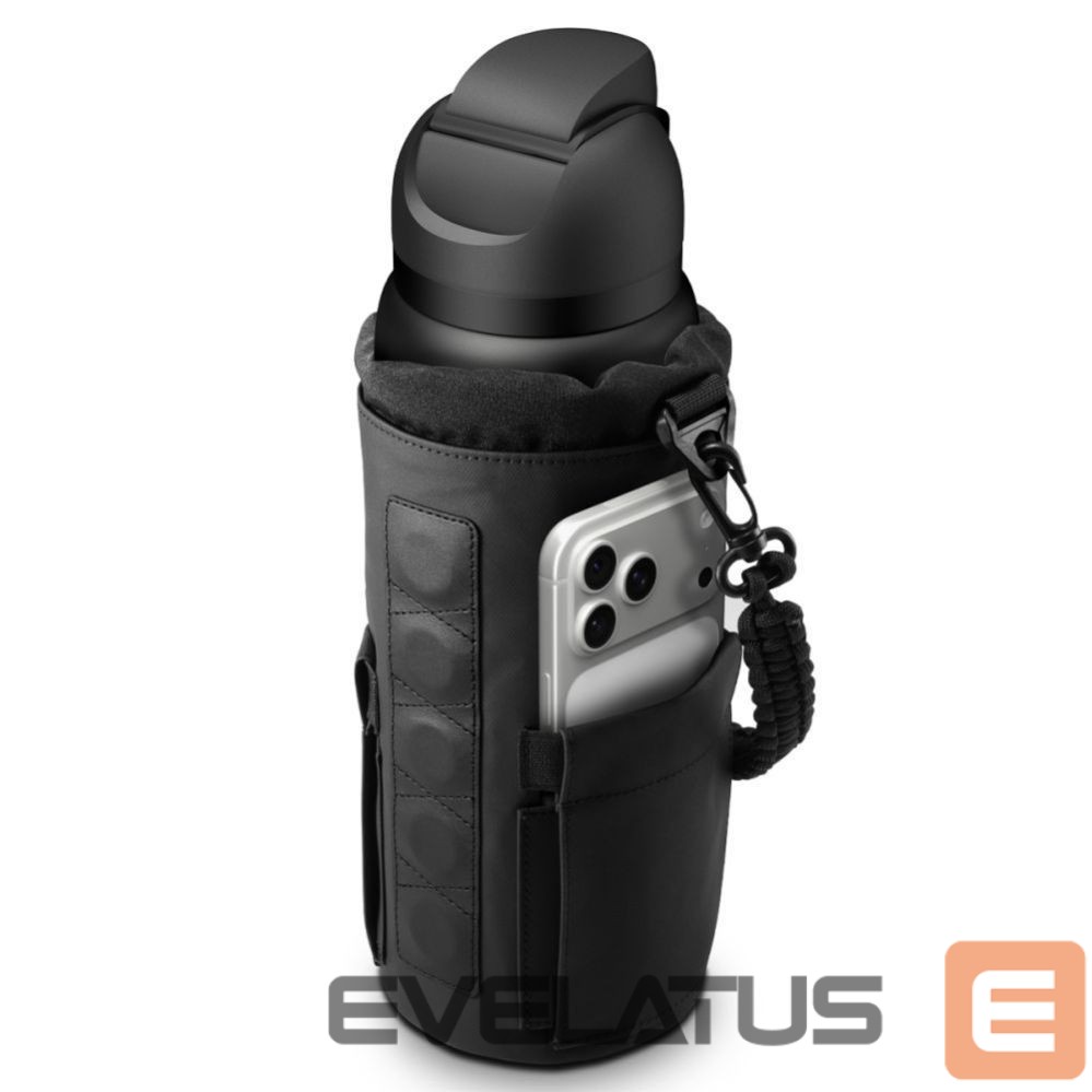 Bicycle accessory Spigen Spigen Tumbler Holder Bag Magnetic for Water Bottle, Phone, Keys - Black