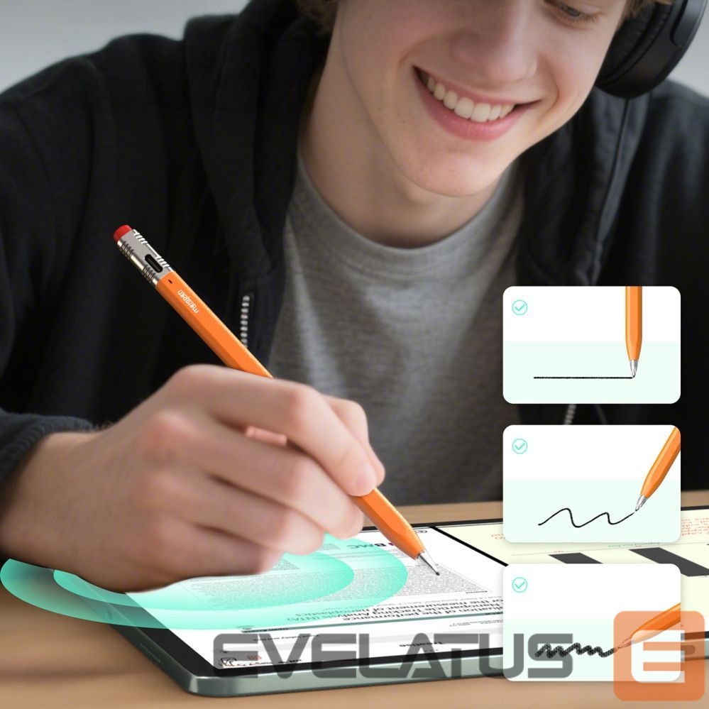 Stylus Metapen Metapen Pencil Air8 Pro X stylus for iPad - orange