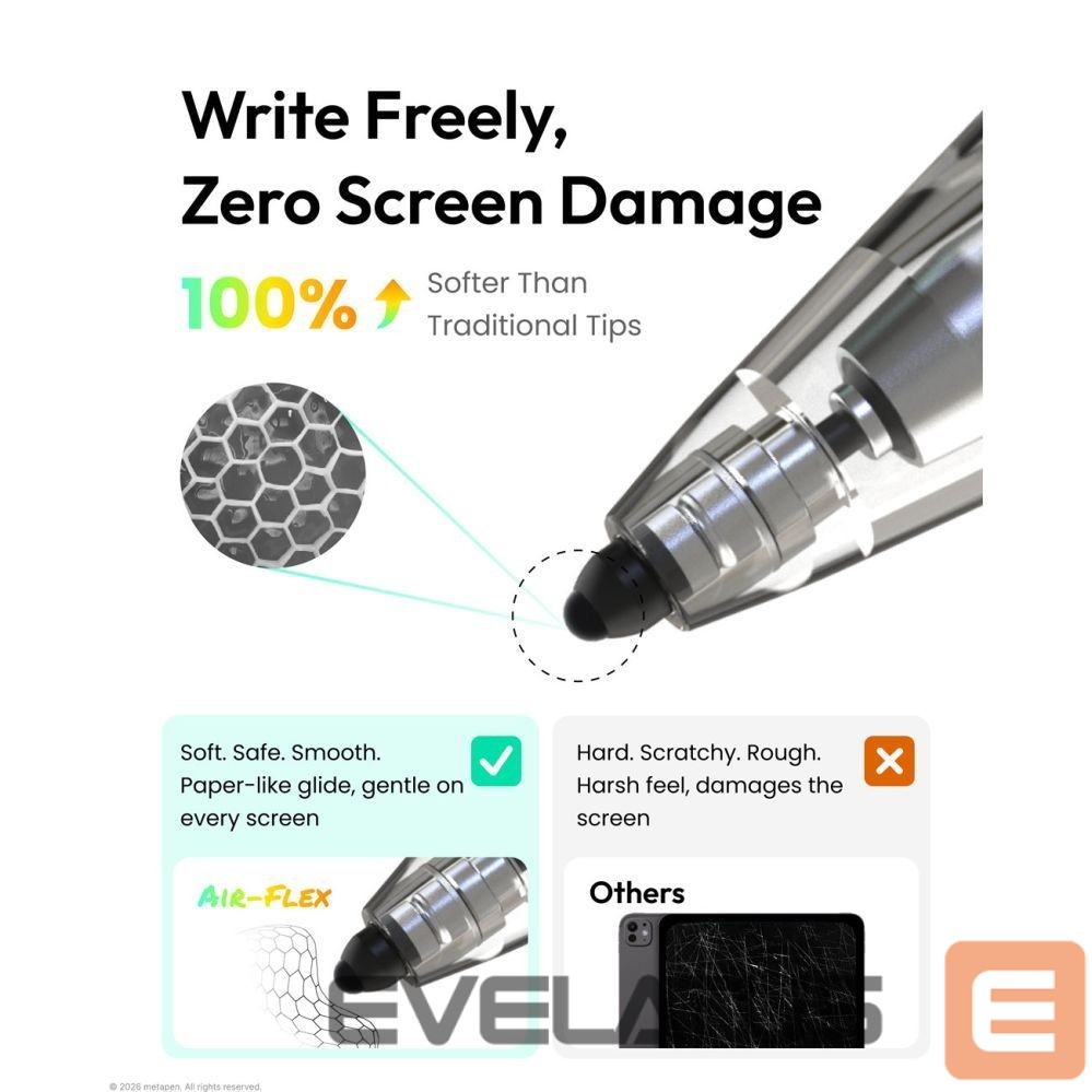 Stylus Metapen Metapen Air-Flex Tips - White