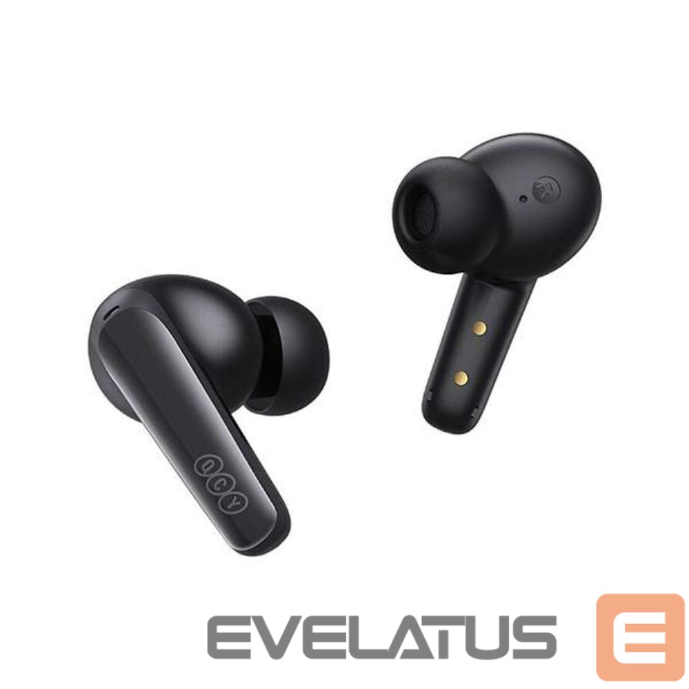 Wired headphones QCY QCY T13x TWS Wireless In-Ear Bluetooth 5.3 Headphones - Black