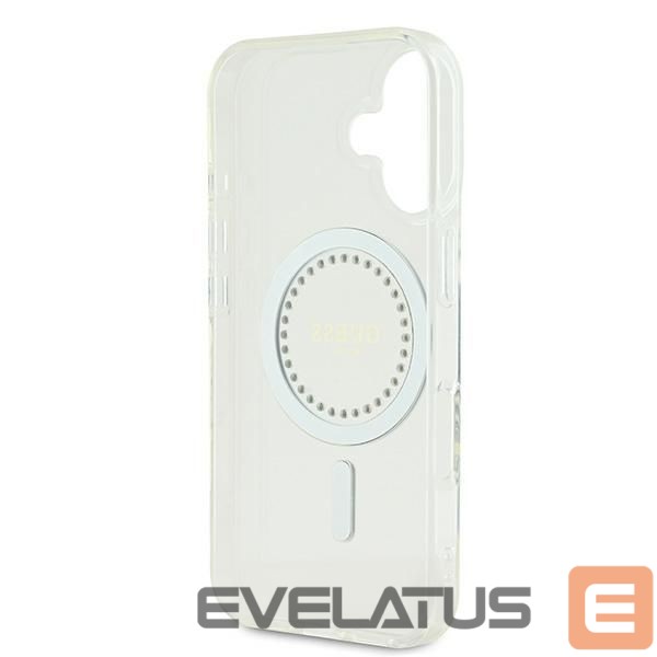 Other goods Guess Guess IML Rhinestones MagSafe Case for iPhone 16 - White