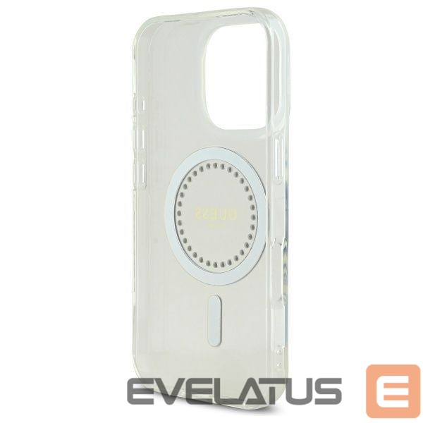 Other goods Guess Guess IML Rhinestones MagSafe Case for iPhone 16 Pro Max - White