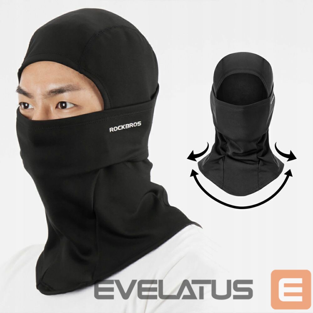 Another product Rockbros Rockbros LF7345BK sports balaclava insulated - black