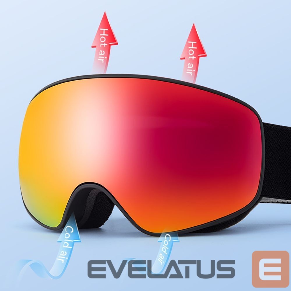 The others Qunature Qunature Black Ski Goggles Kids (Size M/L) - Black