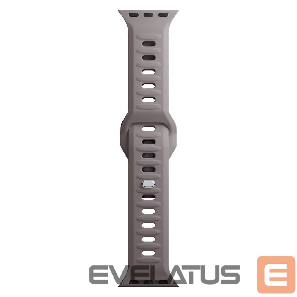 Other goods 3MK 3mk Silicone Watch Strap for Apple Watch 38/40/41 mm - Dark Gray