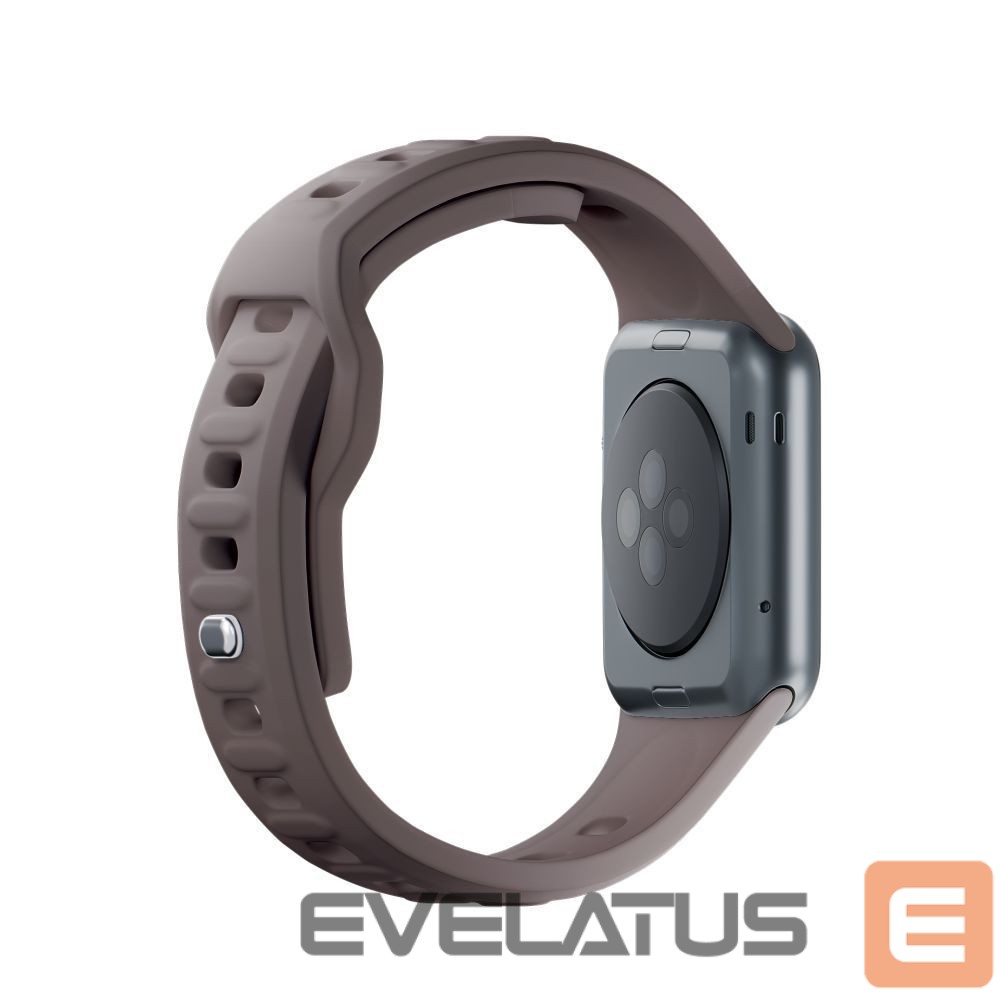 Other goods 3MK 3mk Silicone Watch Strap for Apple Watch 38/40/41 mm - Dark Gray