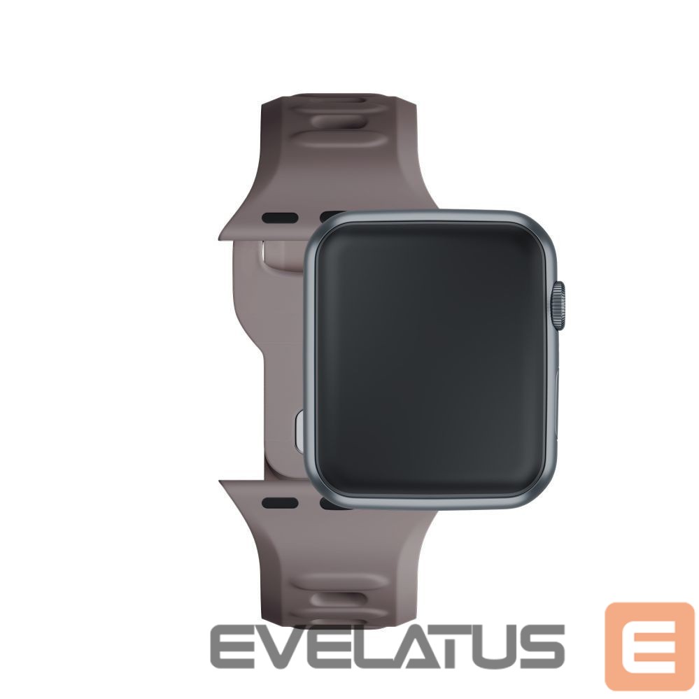 Other goods 3MK 3mk Silicone Watch Strap for Apple Watch 38/40/41 mm - Dark Gray