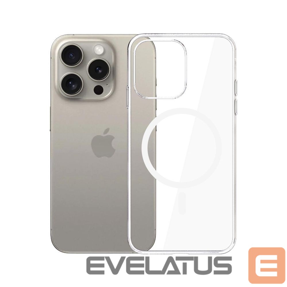 Other goods 3MK 3mk Clear MagCase Case for Apple iPhone 15 Pro Max - Transparent