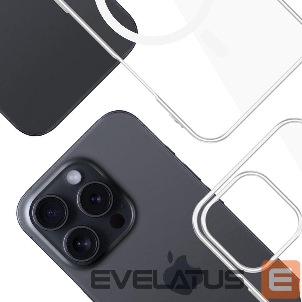 Other goods 3MK 3mk Clear MagCase Case for Apple iPhone 16 Pro - Transparent