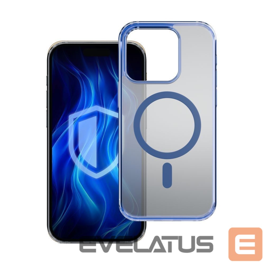 Other goods 3MK 3mk Frosty MagCase Blue Case for Apple iPhone 15 Pro - Blue