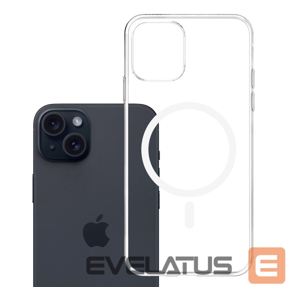 Other goods 3MK 3mk Clear MagCase for Apple iPhone 15 Plus - transparent