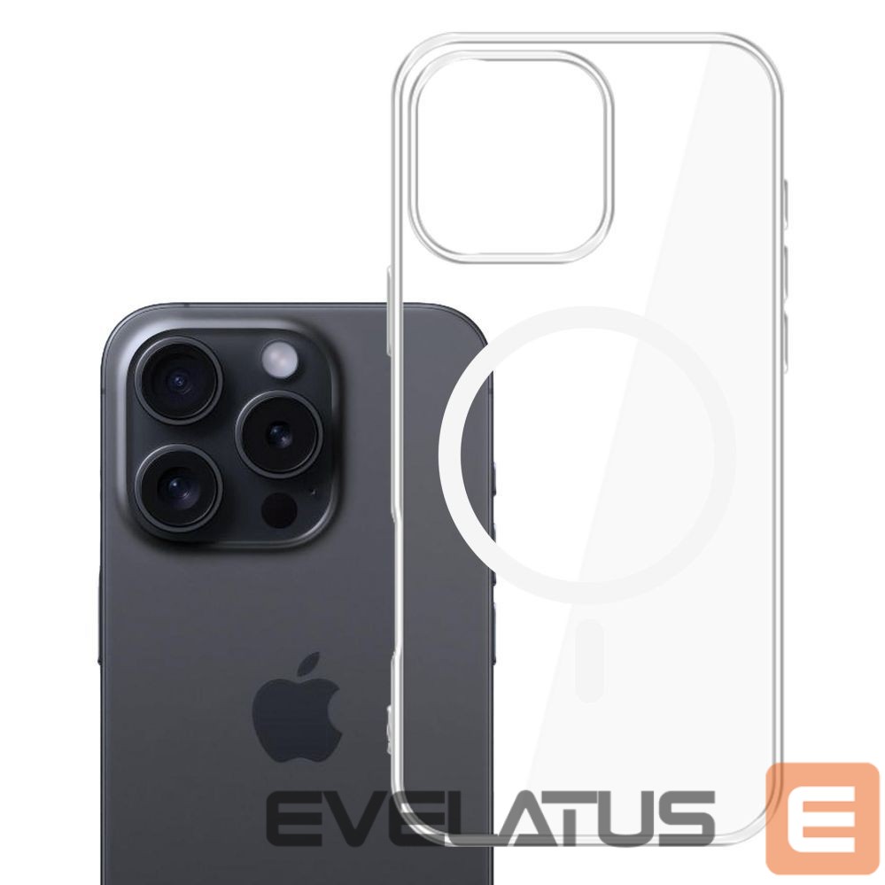 Other goods 3MK 3mk Clear MagCase Case for Apple iPhone 16 Pro Max - Transparent