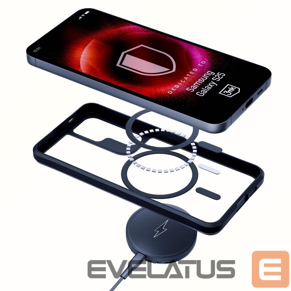 Other goods 3MK 3mk Satin Armor MagCase for Samsung Galaxy S25 - Transparent