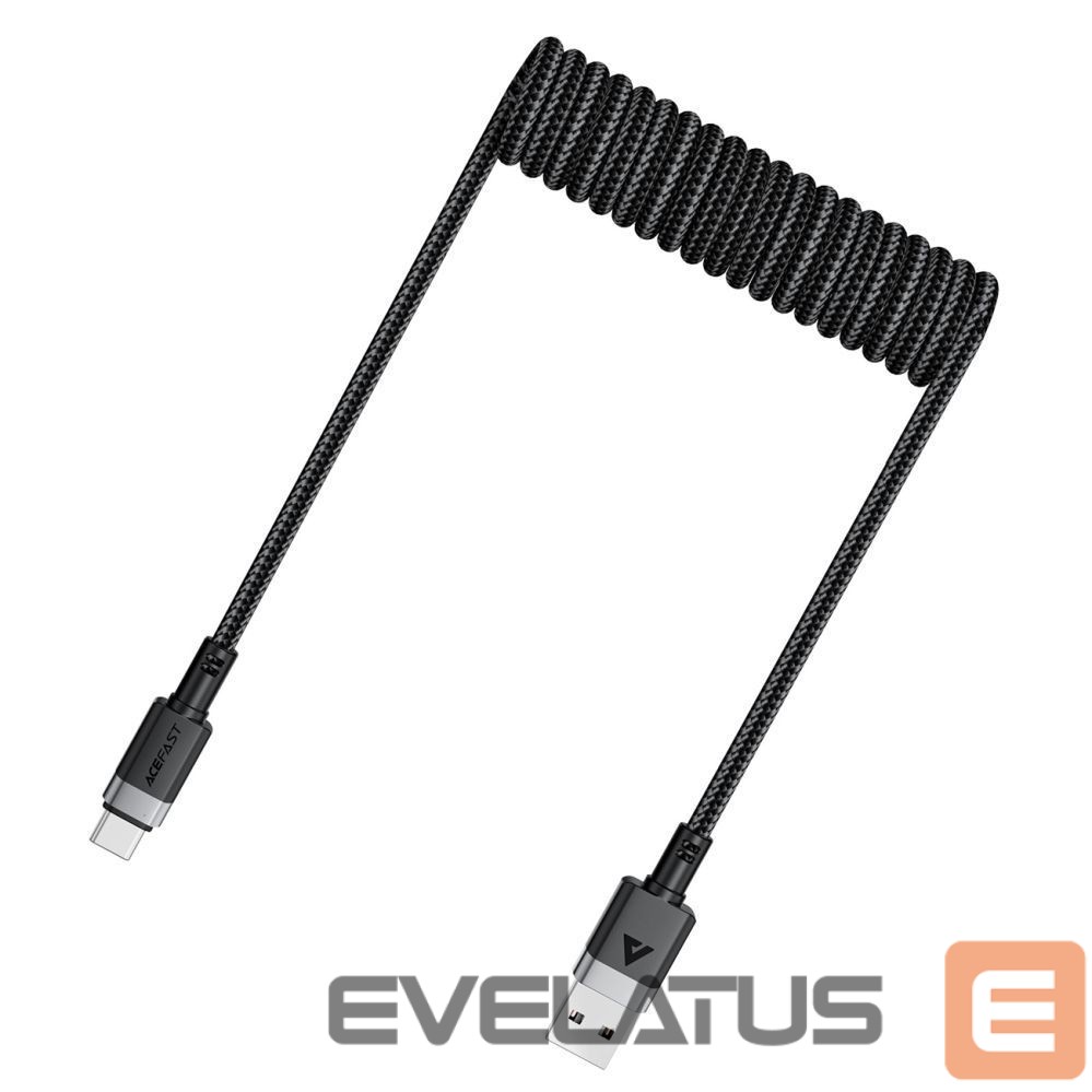 Other goods Acefast Acefast C14-04 USB-A - USB-C Cable Spring 480Mb/s 3A 1.2m - Black