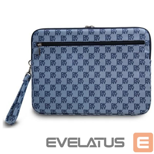 Other goods DKNY DKNY Sleeve Checkered Pattern Printed Stripes 14" Laptop Case - Blue