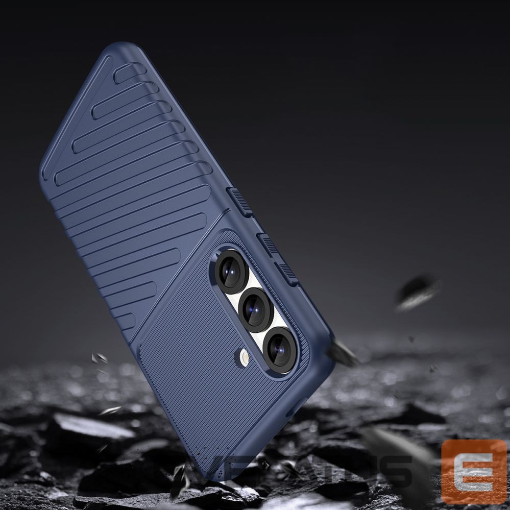 Other goods Hurtel Thunder Case Samsung Galaxy S25 Silicone Armored Case - Blue