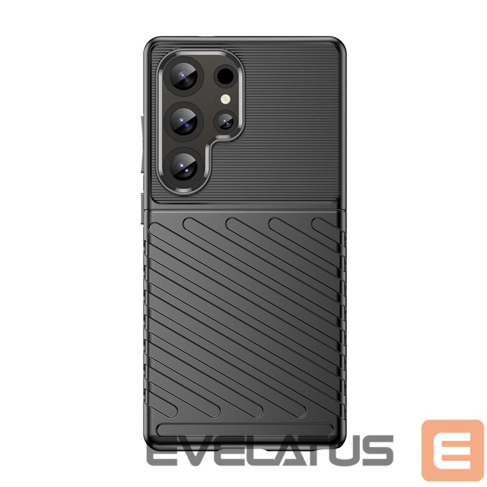 Other goods Hurtel Thunder Case Samsung Galaxy S25 Ultra Silicone Armored Case - Black