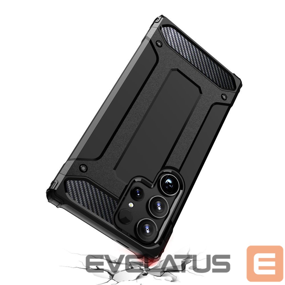 Other goods Hurtel Hybrid Armor Case for Samsung Galaxy S25 Ultra Armored Hybrid Case - Black