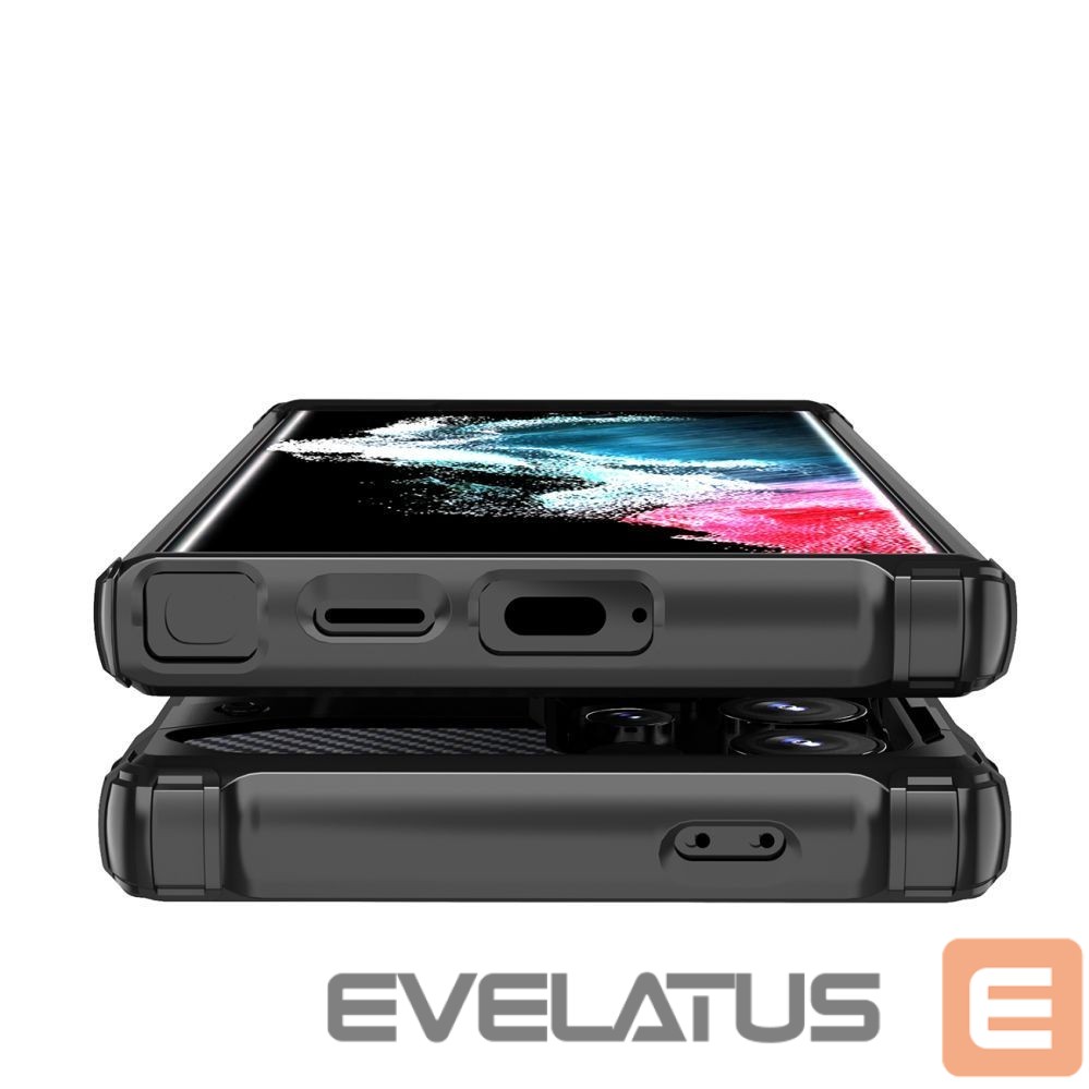 Other goods Hurtel Hybrid Armor Case for Samsung Galaxy S25 Ultra Armored Hybrid Case - Black