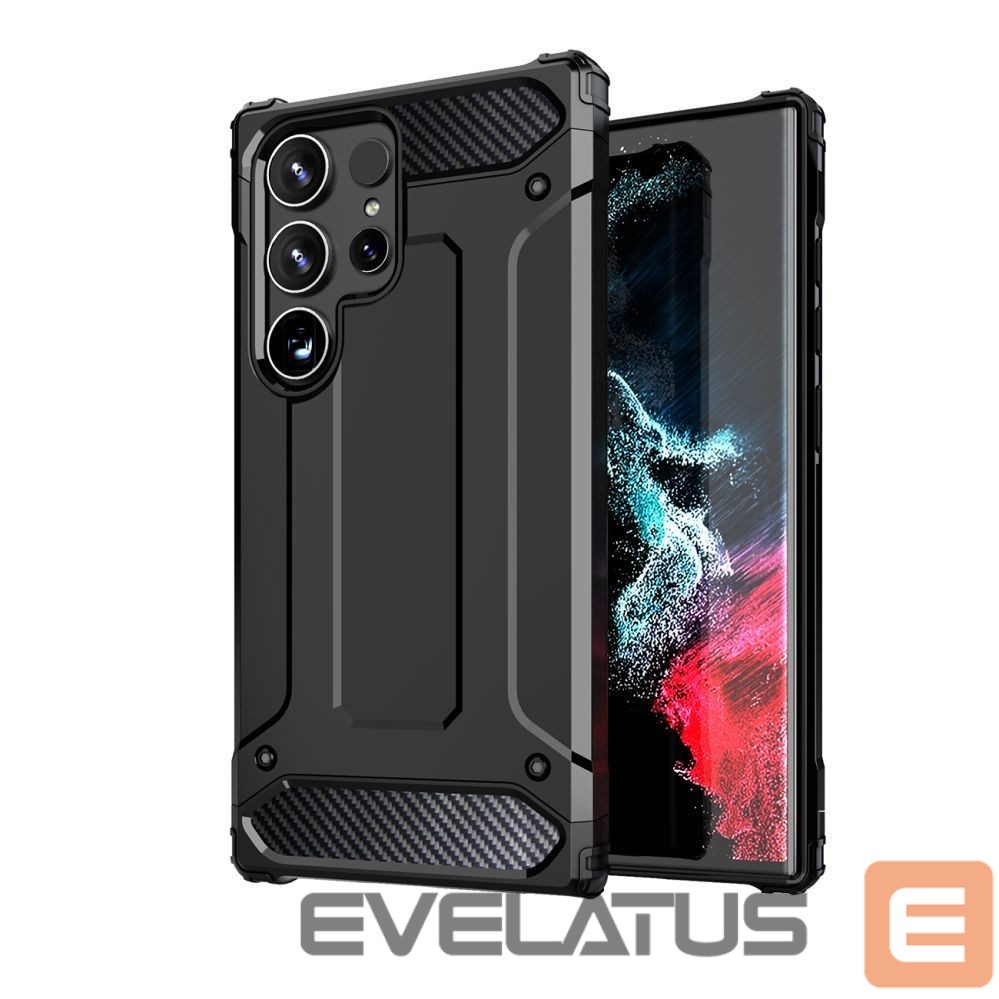 Other goods Hurtel Hybrid Armor Case for Samsung Galaxy S25 Ultra Armored Hybrid Case - Black