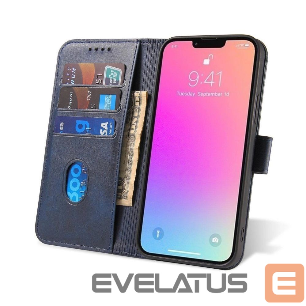 Other goods Hurtel Magnet Case with Flip for Samsung Galaxy S24 FE - Blue