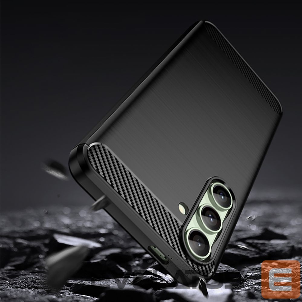 Other goods Hurtel Carbon Case for Samsung Galaxy S24 FE - Black
