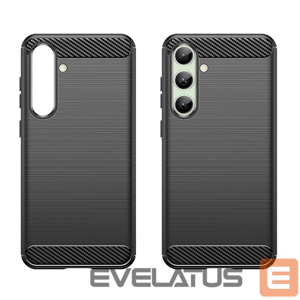 Other goods Hurtel Carbon Case for Samsung Galaxy S24 FE - Black