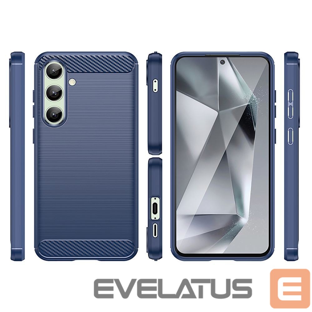 Other goods Hurtel Carbon Case for Samsung Galaxy S24 FE - Blue